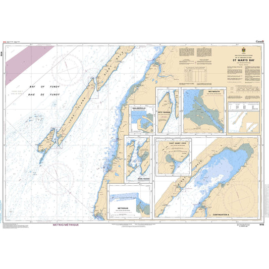 Paradise Clay CAN4118 CHS Chart St. Marys Bay