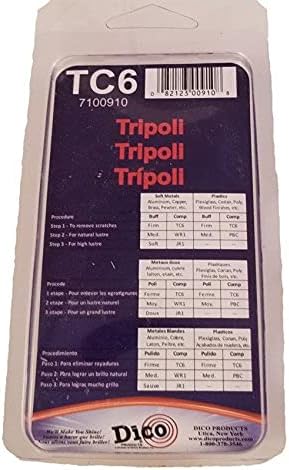 Dico 7100910 Tripoli Compound, Tan Brown, Small