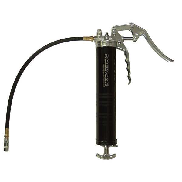 American Lube 4131 Deluxe Heavy-Duty Pistol Grip Grease Gun with 18" Hose