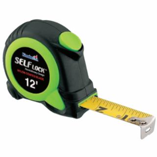 KOMELON USA SL2812 12' Self Lock- Self-Locking Tape Measure
