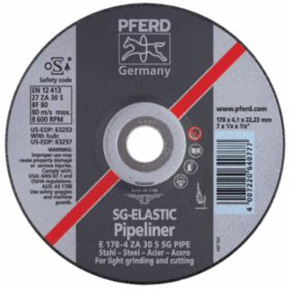 PFERD 63255 4-1/2 X 1/8 X 5/8-11 T27Ppl Whl 4.1Mm Za30 S (1 EA)