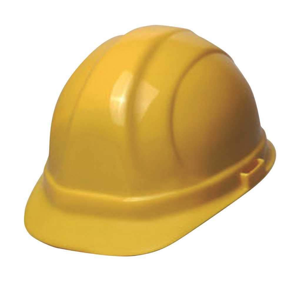 Delta Plus WEL19132YE Omega II® Cap with 6-Point Slide-Lock Suspension, Yellow