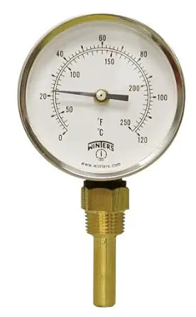 Winters Instruments TBT165 Tbt Hvac Bi-Metal Thermometer