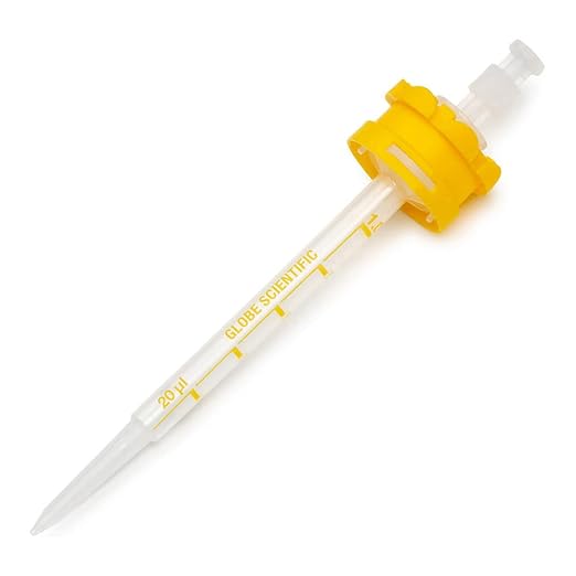 Globe Scientific 3924 RV-Pette PRO Dispenser Tip for Repeat Volume Pipettors 1.0mL