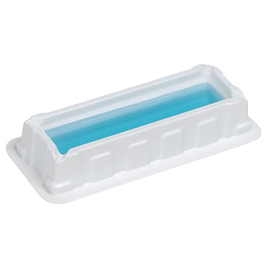 Globe Scientific 140255 Reagent Reservoir 25mL Disposable White PS Graduated Sterile 5/Pack 200/Unit