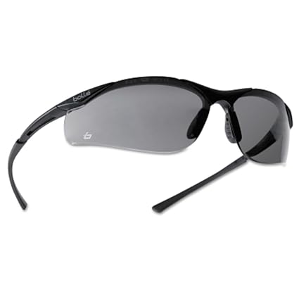 BOLLE SAFETY 40045 Contour Smoke Pc Asaf/Dark Gunmetal