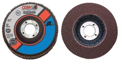 CGW ABRASIVES 39402 4-1/2"X7/8" T27 A Cubedreg 40 Grit Flap Disc (1 EA)