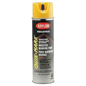 KRYLON® INDUSTRIAL A03821007 20-Oz. A.P.W.A. Hi-Viz Yellow Quik-Mark I (1 CAN)