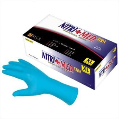 MCR SAFETY 6012L Large Nitri+Med-Xtra Nitrile Glove Powder Free (100 EA)
