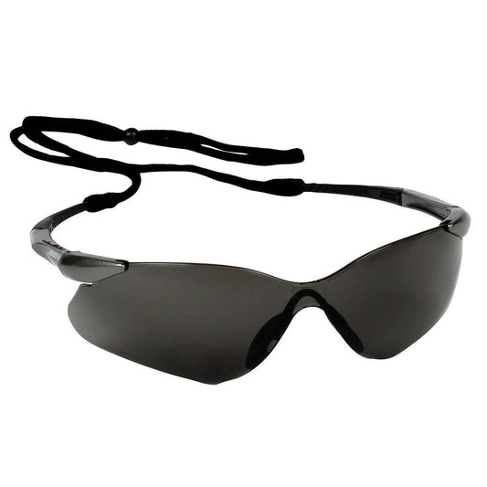 SOS Cleanroom KleenGuard Nemesis VL Safety Glasses (Smoke Uncoated) (Case/12)