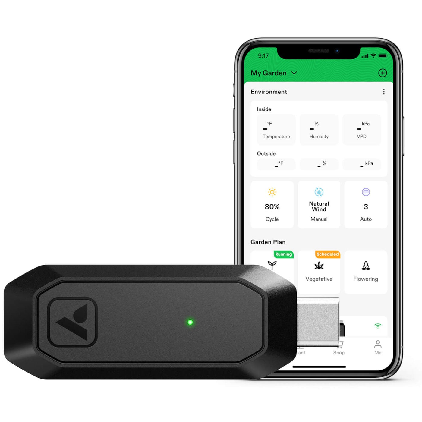 Vivosun GrowHub E25 Controller, Supports Smart Grow System Devices, Easy to Install & Use, WiFi App Controllable, Expansion Port for E42/E42A