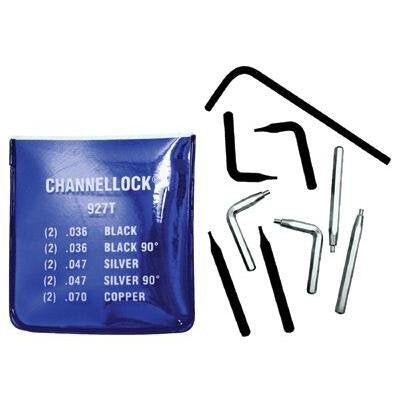 CHANNELLOCK® 927T Univeral Replacement Tips(Kit Of 5 Diff Tips)