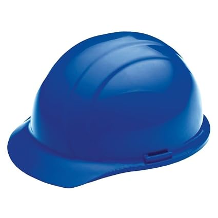 Delta Plus WEL19786BL Independence™ Cap with 4-Point One-D Rotor and 4 Chin Strap Attachment Points, Blue