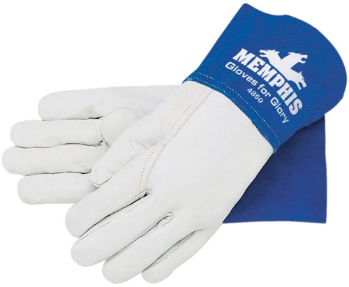 MCR SAFETY 4850L Large Mig/Tig Welders Glove Gunn Pattern Sew (1 PR)