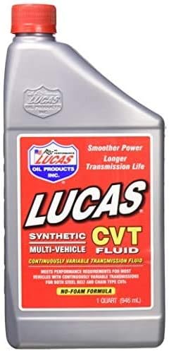 Lucas Oil 10111 Synthetic CVT Transmission Fluid/Quart