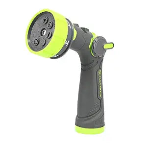 FlexZilla NFZG52-E Garden Hose Nozzle, Heavy Duty 7-Pattern Adjustable Flow