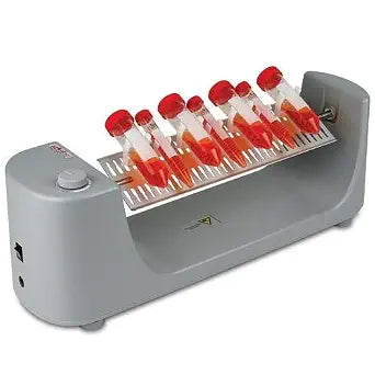 Globe Scientific GTR-HA Tube Rotator Horizontal Analog Adjustable Speed 120-240v 50/60Hz US UK EU Plugs (Includes Tube Holder Clips 36 each 1.5/2.0mL 12 each 15mL and 12 each 50mL Tubes)