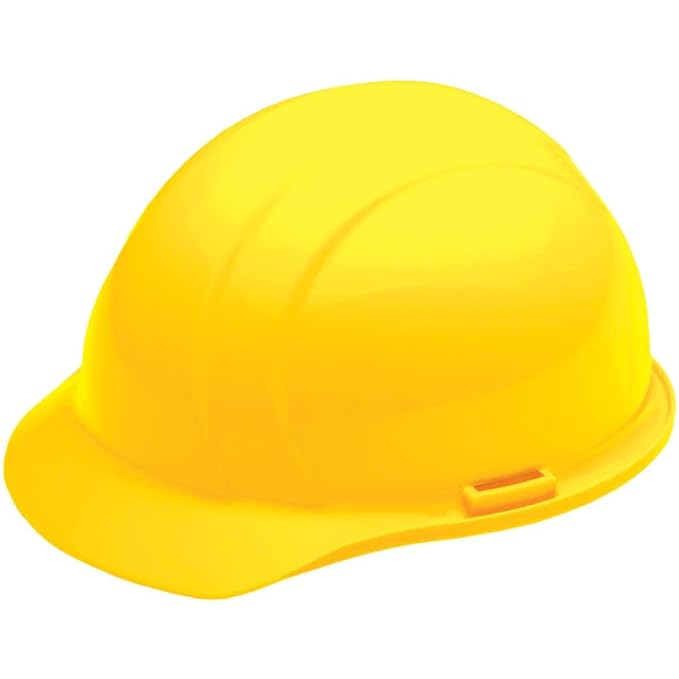 Delta Plus WEL19362YE Americana® Cap with 4-Point One-D Rotor Suspension, Yellow