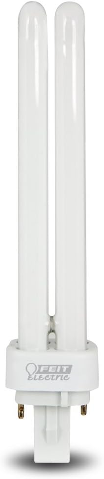 Feit Electric PLD26/41 26W Cool White (4100K) PLD G24d-3 Base Double Twin Tube CFL Bulb