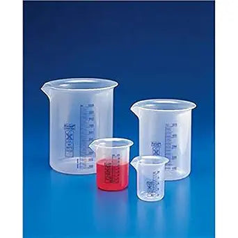 Globe Scientific 601827 Beaker PP Printed Graduations 2000mL