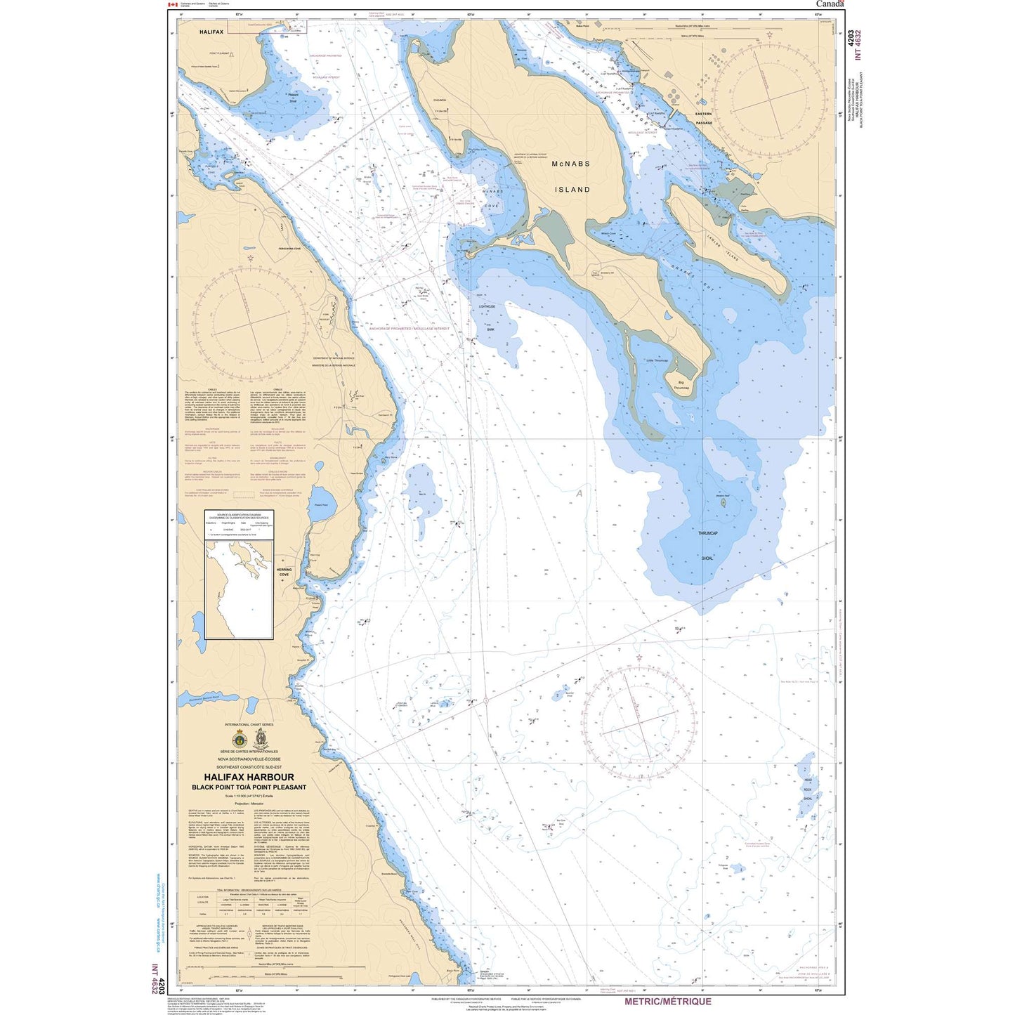 Paradise Clay CAN4203 CHS Halifax Harbour - Black Point to/ Point Pleasant