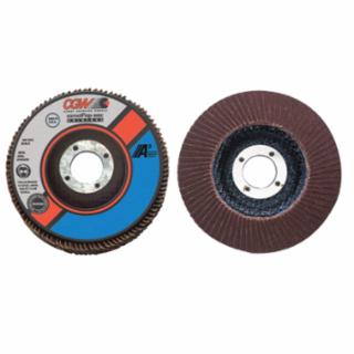 CGW ABRASIVES 39406 4 1/2" X 7/8 T27 A Cubedreg 120 Grit Flap Disc