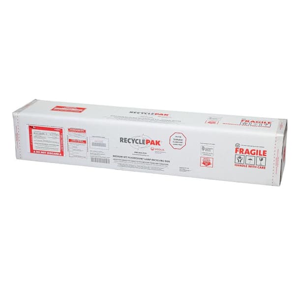 Recycle-Pak SUPPLY-386CH Medium 4Ft Shielded Fluorescent Lamp Recycling Box (Each)