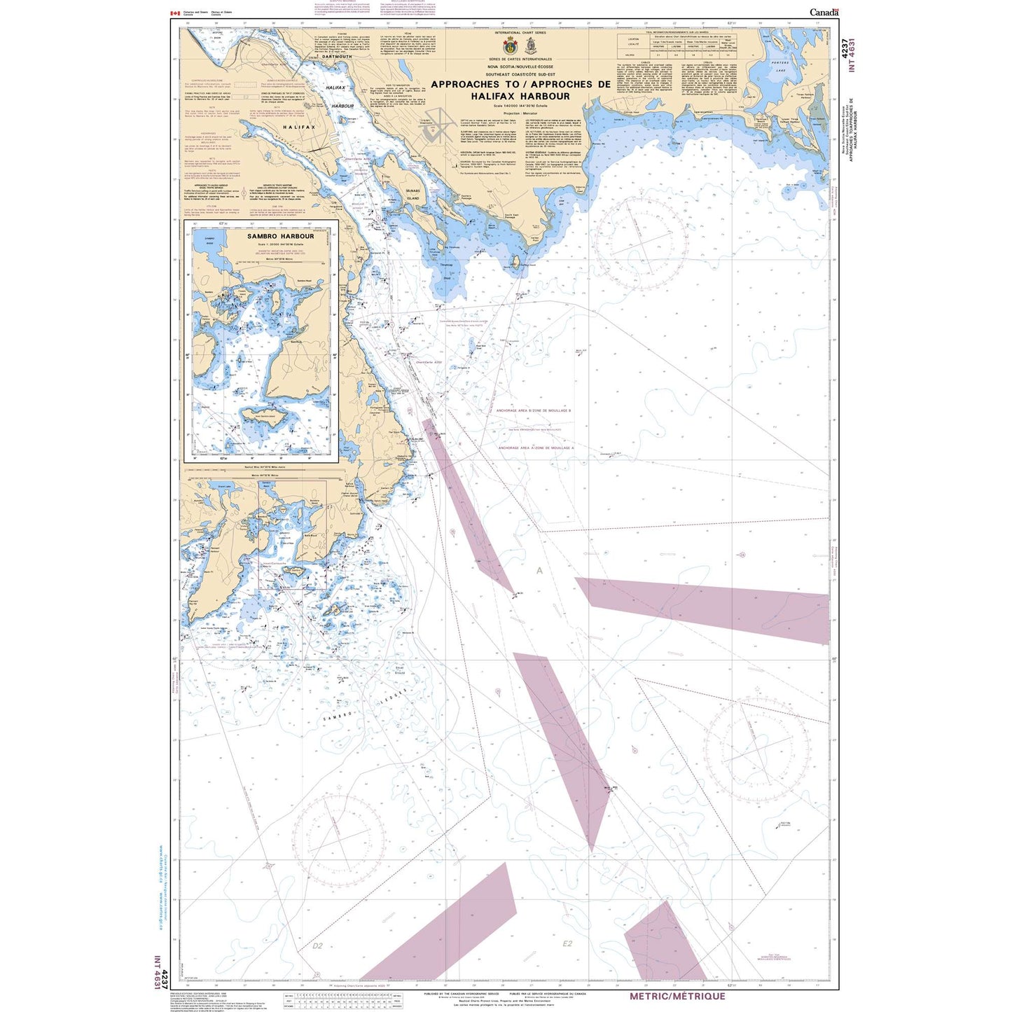 Paradise Clay CAN4237 CHS Approaches to/Approches au Halifax Harbour