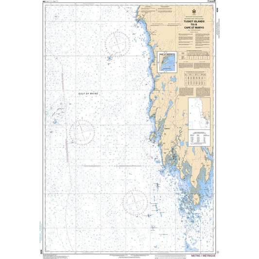 Paradise Clay CAN4243 CHS Chart Tusket Islands to/ Cape St. Marys