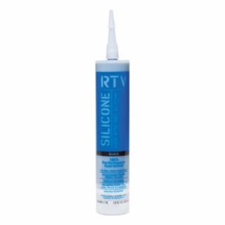 WHITE LIGHTNING WL099111B Black 10 Oz Contractor Silicone (1 CTG)