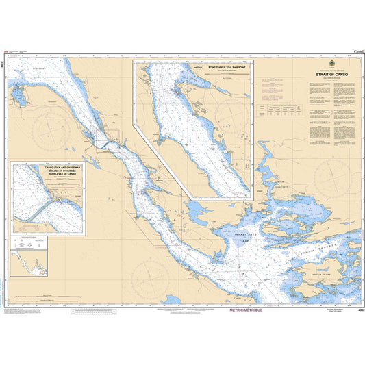 Paradise Clay CAN4302 CHS Chart Strait of Canso