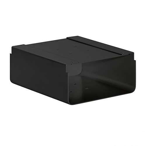 Mailboxes 4315BLK Salsbury Newspaper Holder - for Roadside Mailbox and Mail Chest - Black