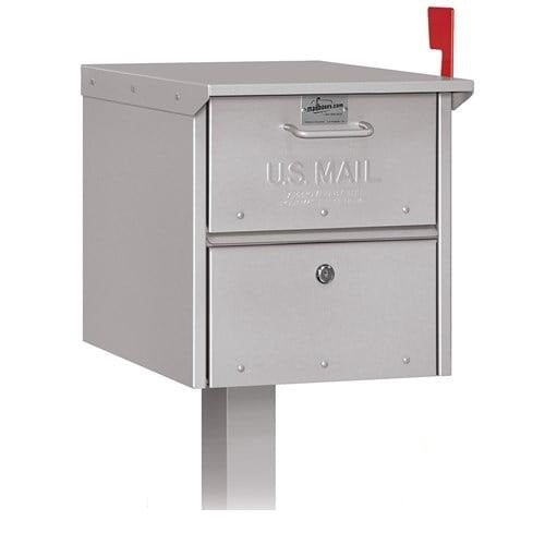 Mailboxes 4325SLV Salsbury Roadside Mailbox - Silver