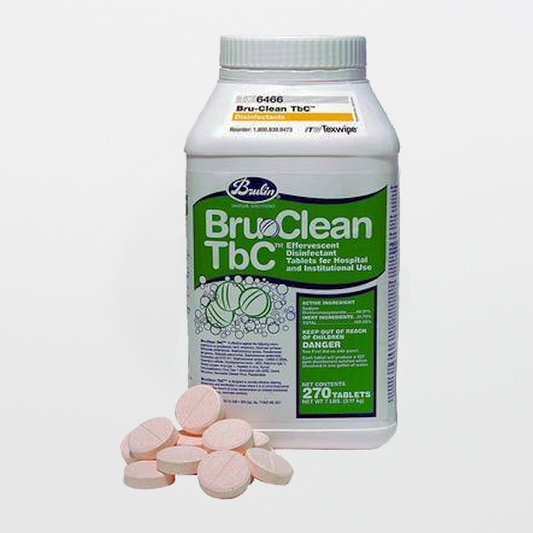 SOS Cleanroom Texwipe TX6466 Bru-Clean TbC Tablets
