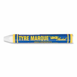 MARKAL® 51420 White Tyre Marque Crayon1/2"X4-5/8"