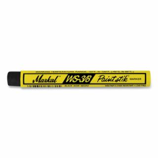 MARKAL® 82423 W-S-3/8-Blk Paint St Marker