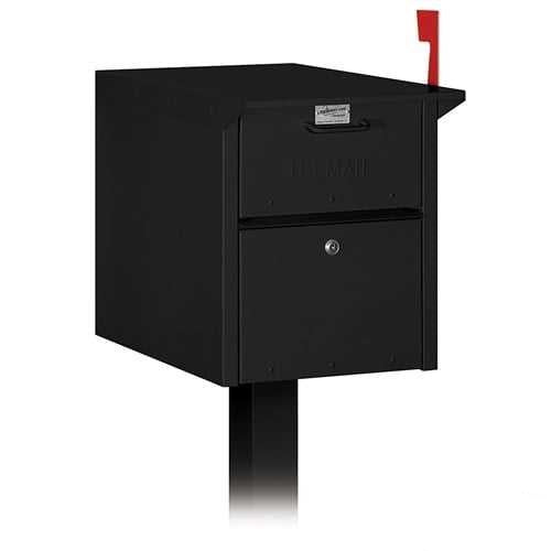 Mailboxes 4350BLK Salsbury Mail Chest - Black