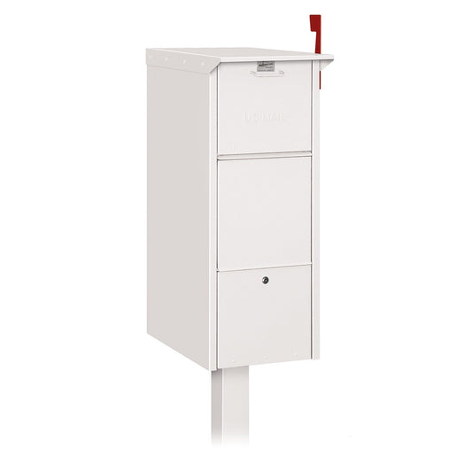 Mailboxes 4375WHT Salsbury Mail Package Drop - White