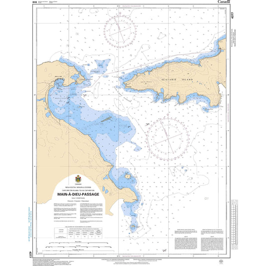 Paradise Clay CAN4377 CHS Chart Main--Dieu Passage
