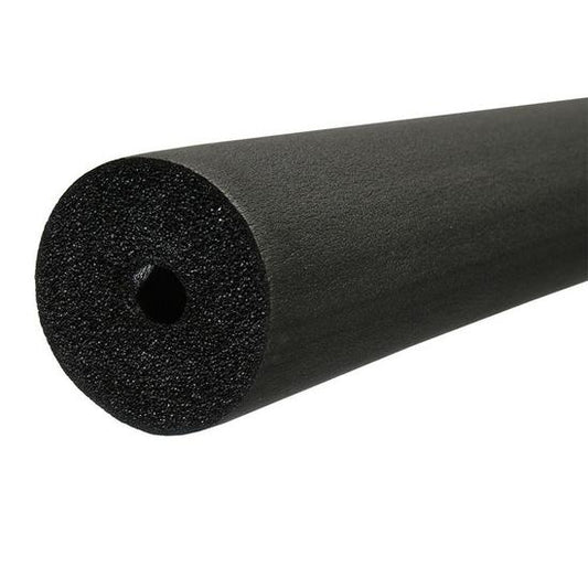 Jones Stephens I60075 3/4" ID (5/8" CTS) Seamless Black Rubber Pipe Insulation, 3/8" Wall Thickness, 342 ft. per Carton