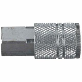 LINCOLN INDUSTRIAL 642006 3/8"Npt(F)X3/8" Air Hosecoupler F/3/8"Id Ho