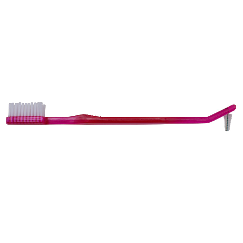 Tess Corporation 43805  Dual Head Channel-trim Orthodontic Toothbrush