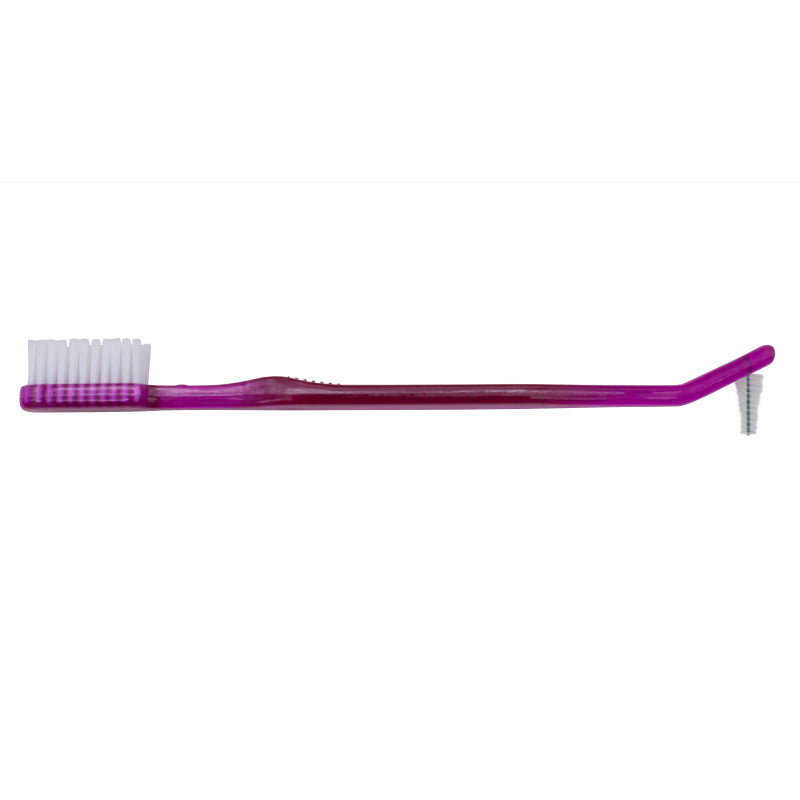 Tess Corporation 43805  Dual Head Channel-trim Orthodontic Toothbrush