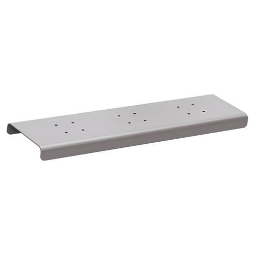 Mailboxes 4382SLV Salsbury Spreader - 2 Wide - for Roadside Mailbox and Mail Chest - Silver