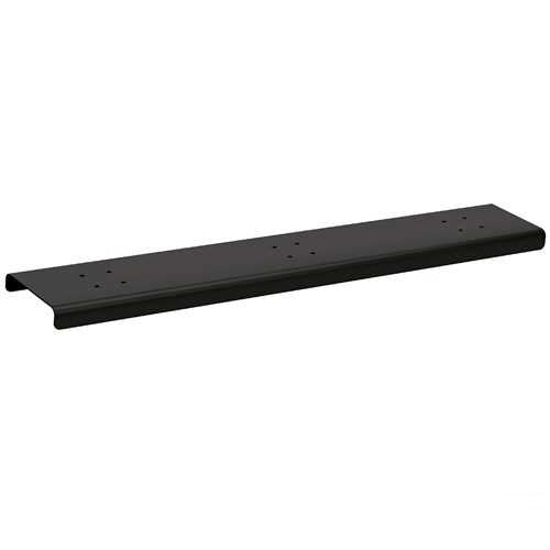 Mailboxes 4383BLK Salsbury Spreader - 3 Wide - for Roadside Mailbox and Mail Chest - Black