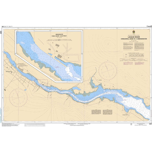 Paradise Clay CAN4391 CHS LaHave River - Conquerall Bank to Bridgewater