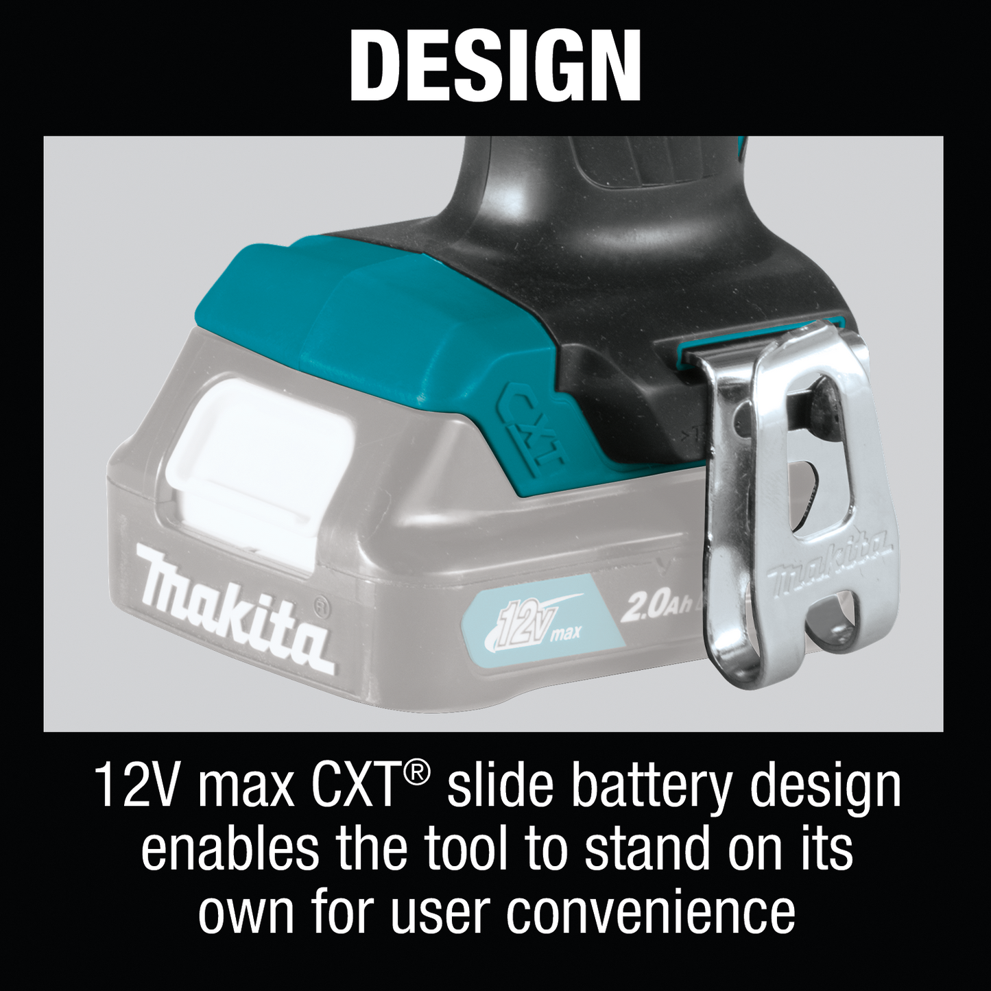 Makita FD09Z 12V max CXT® Lithium‘Ion Cordless 3/8" Driver‘Drill, Tool Only