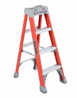 LOUISVILLE LADDER® FS1504 4' Fiberglass Advent Step Ladder