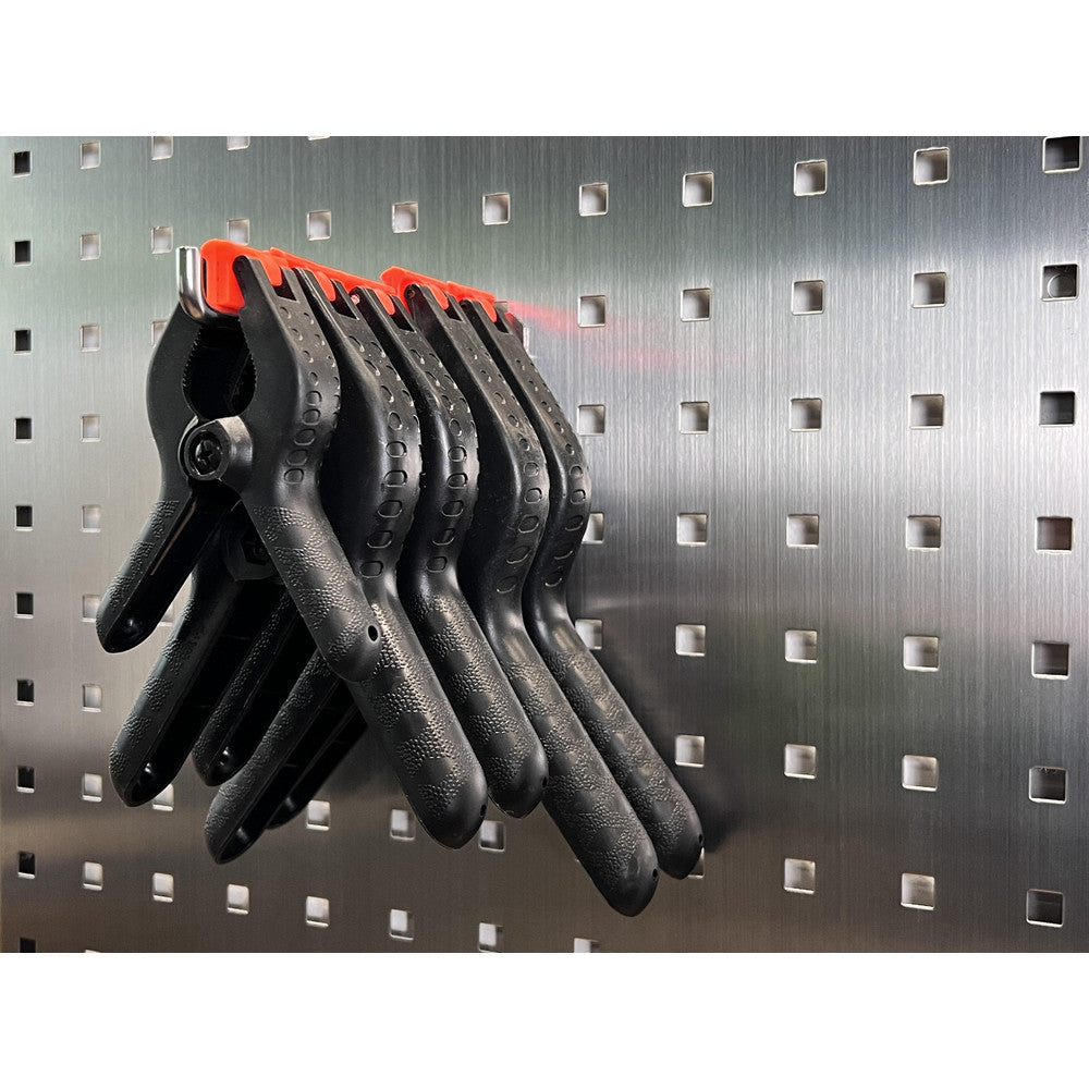 Triton Products 61629 6" Single Rod 90 Degree Stainless LH 3PK