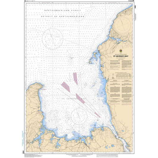 Paradise Clay CAN4462 CHS Chart St. George's Bay